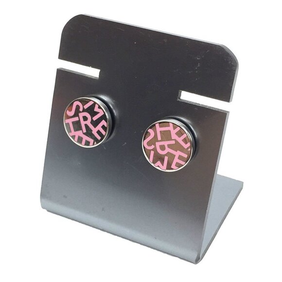 HERMES Pink Earrings - Picture 2 of 3
